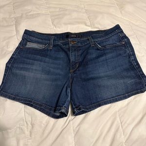 Joe’s jeans shorts - mid rise and stretchy - size 32